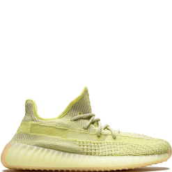 Adidas Yeezy Boost 350 V2 Antlia Reflective replica sneakers featuring a light yellow mesh upper and reflective detailing, perfect for sneaker enthusiasts seeking high-quality alternatives.