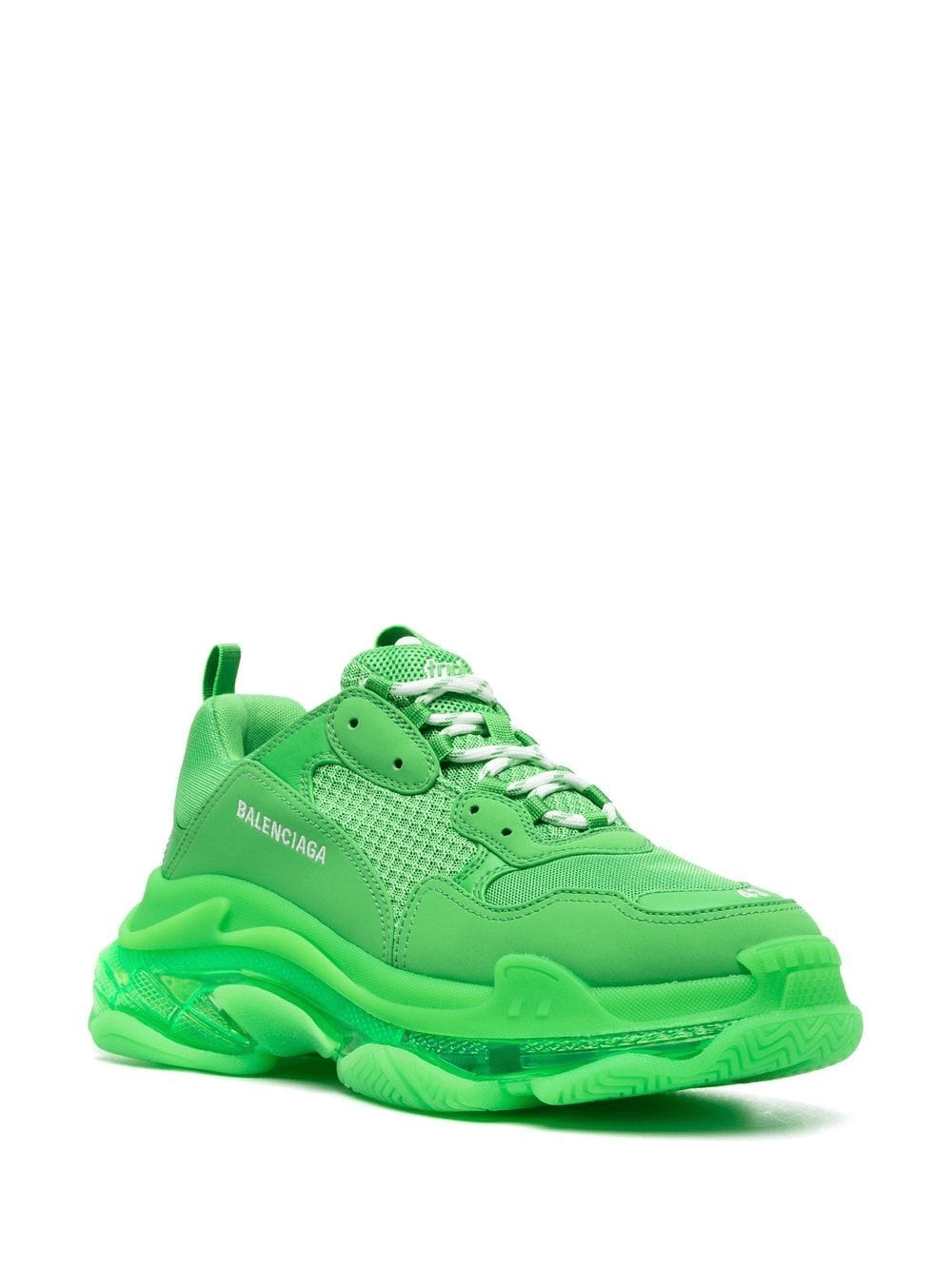 Balenciaga Triple S Sneakers in stylish colorway displayed as high-quality replica sneakers, showcasing the chunky design and premium materials that make these shoes a popular choice for sneaker enthusiasts.