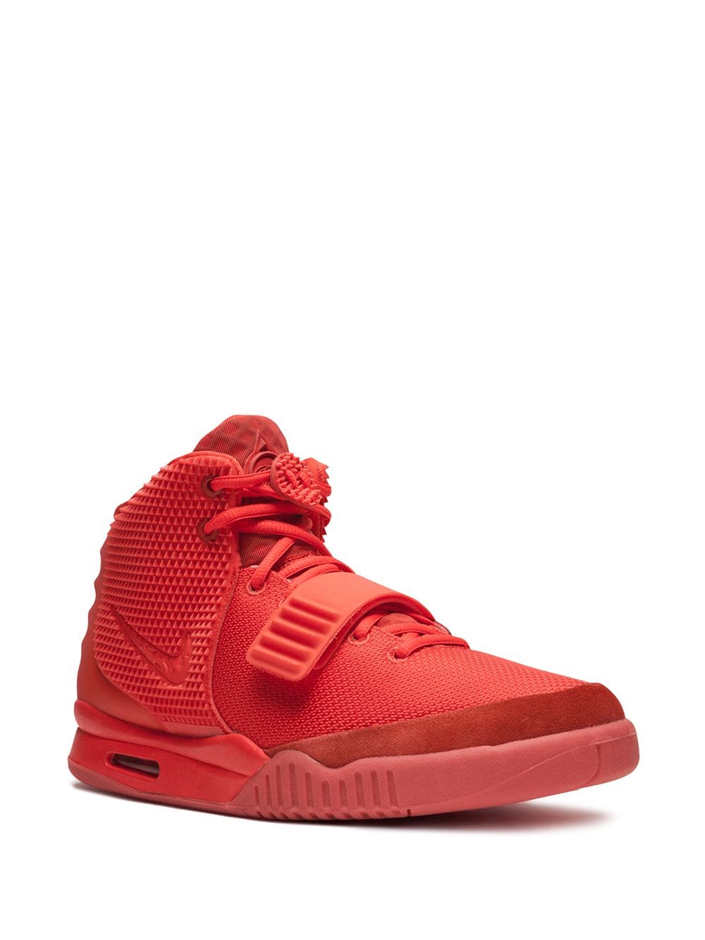 High-quality replica Nike Air Yeezy sneakers featuring a sleek design with a black upper and vibrant accents, perfect for sneaker enthusiasts looking for stylish shoes.