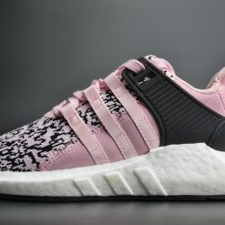 Adidas EQT Support 9317 Glitch Pink Black BZ0583 high-quality replica sneakers featuring a stylish design with a pink and black color scheme, ideal for sneaker enthusiasts.