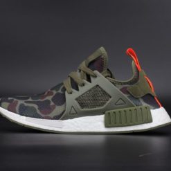 Adidas NMD XR1 Olive Duck Camo replica sneakers featuring a stylish camo design, premium materials, and a sleek silhouette perfect for casual wear and sneaker enthusiasts.