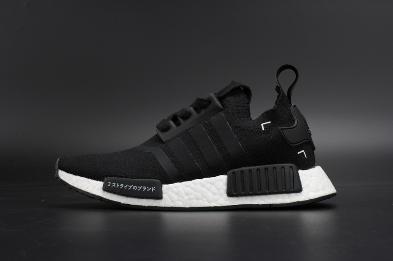 Adidas NMD R1 PK Japan Boost Black S81847 replica sneakers showcasing a sleek design with premium materials, ideal for sneaker enthusiasts seeking stylish and high-quality footwear.