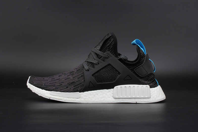 Adidas NMD XR1 PK Primeknit Glitch Black S32215 high-quality replica sneakers showcasing a stylish design with a unique glitch pattern, perfect for sneaker enthusiasts.