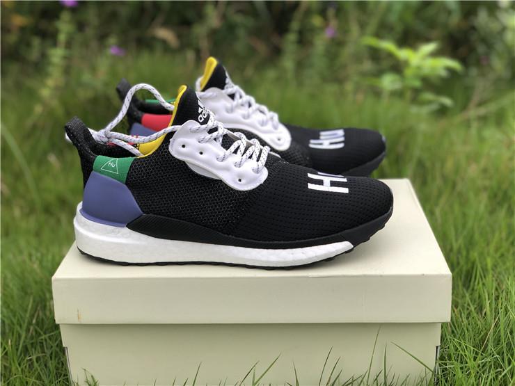 Adidas Originals Hu NMD Trail 30 Black Purple replica sneakers featuring a stylish black and purple design, perfect for sneaker enthusiasts seeking high-quality replicas.