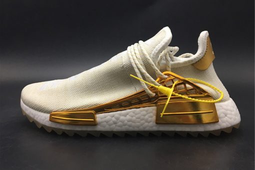 Adidas Pharrell X NMD HU China Pack Happy replica sneakers featuring vibrant colors and unique design elements, perfect for sneaker enthusiasts seeking high-quality alternatives.