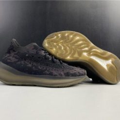 Adidas Yeezy Boost 380 Onyx replica sneakers featuring a sleek black upper, signature futuristic silhouette, and comfortable Boost cushioning perfect for casual streetwear and sneaker enthusiasts.