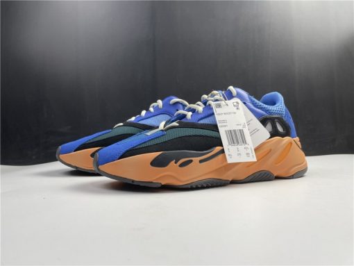 Adidas Yeezy Boost 700 Bright Blue replica sneakers featuring a vibrant blue colorway, premium materials, and a stylish silhouette perfect for sneaker enthusiasts.