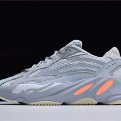 Adidas Yeezy Boost 700 V2 Inertia FW2549 high-quality replica sneakers featuring a blend of grey and blue tones with a sleek design and comfortable boost sole.