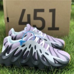 All New Adidas Yeezy Boost 451 Purple Grey replica sneakers featuring a stylish colorway and unique design elements, perfect for sneaker enthusiasts looking for high-quality replicas.