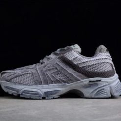 High-quality replica sneakers featuring the Replica Balenciaga Phantom Grey Sneaker model, showcasing a stylish design with a grey colorway and modern detailing.