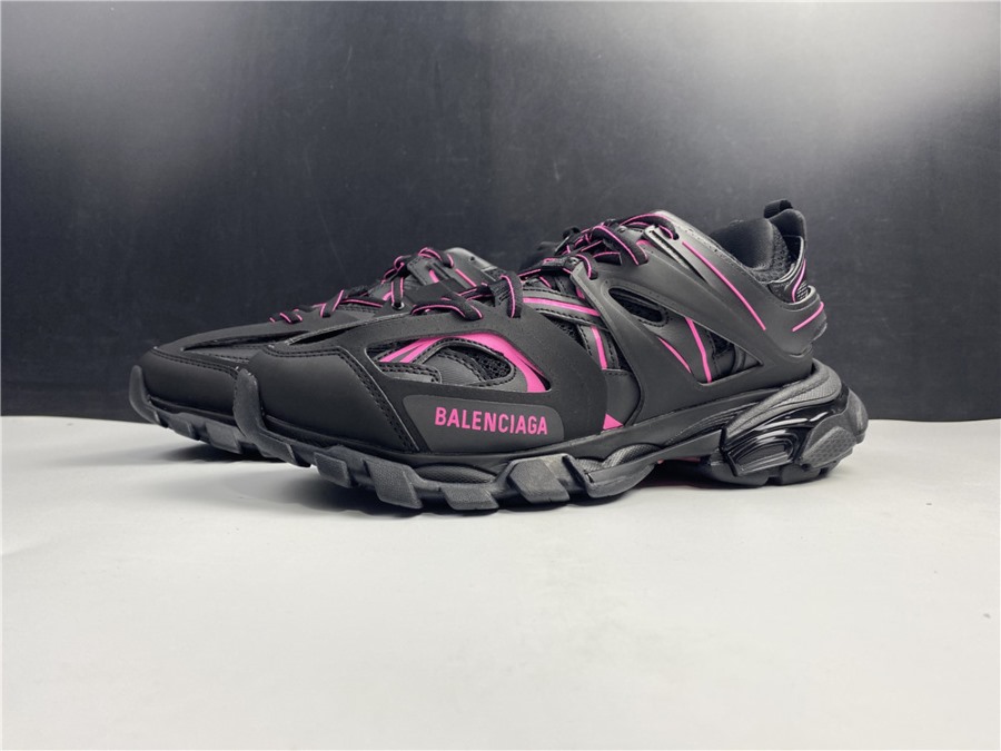 Black Plum Replica Balenciaga Track sneakers featuring a stylish design and high-quality materials, perfect for fashion enthusiasts seeking comfortable and trendy replica sneakers.