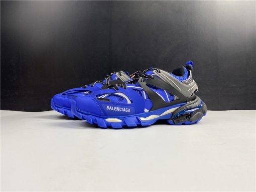 Balenciaga Track Black Royal Sneaker high-quality replica sneakers showcasing a stylish and modern design with a sleek black and royal color scheme, perfect for sneaker enthusiasts looking for a trendy footwear option.