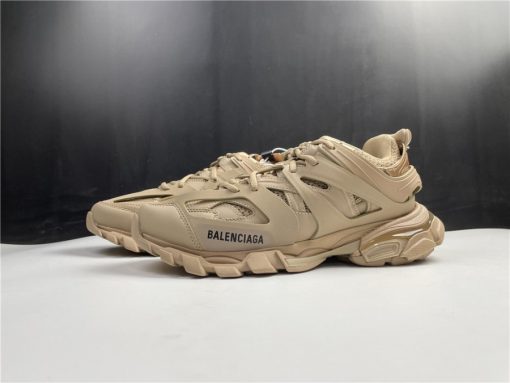 Balenciaga Track Coffee Sneaker, a high-quality replica sneakers featuring a distinctive design with layered panels, bold branding, and a rugged sole, perfect for sneaker enthusiasts looking for style and comfort.