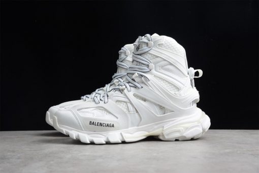 Replica Balenciaga Track Hike White Sneaker, high-quality replica sneakers featuring a sleek design, lightweight construction, and stylish details perfect for casual and athletic wear.