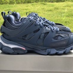 Balenciaga Track LED Dark Navy Sneaker replica sneakers with a stylish design and premium quality materials, perfect for fashion enthusiasts seeking a high-end look.
