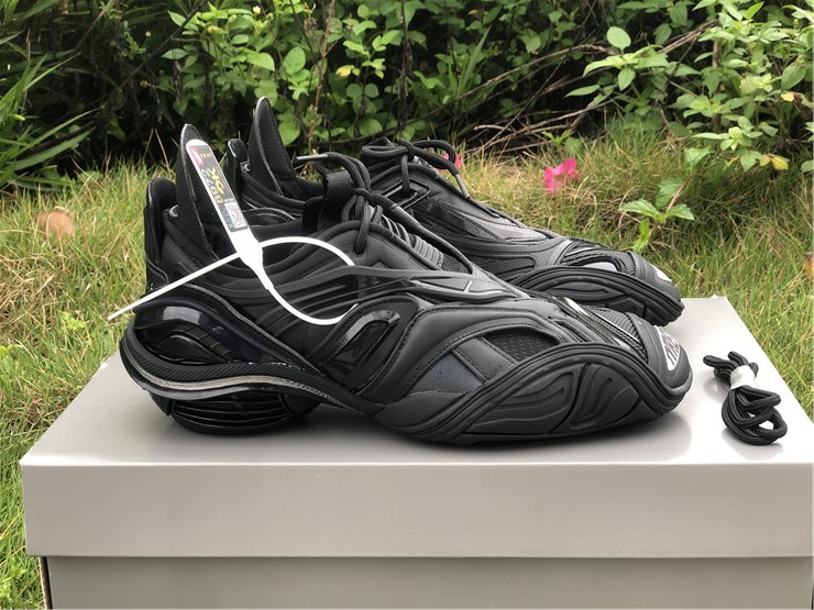 Balenciaga Tyrex Black Sneaker - high-quality replica sneakers featuring a sleek black design, innovative cushioning, and a modern silhouette, perfect for stylish footwear enthusiasts.