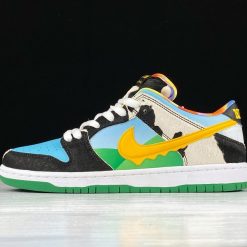 High-quality replica sneakers featuring the Ben & Jerry's x Nike SB Dunk Low Chunky Dunky design, showcasing vibrant colors and unique patterns inspired by the popular ice cream brand.