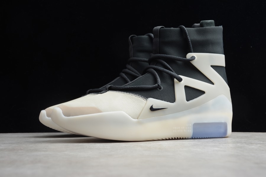 Nike Air Fear Of God 1 String replica sneakers showcased in a product image, featuring a sleek design, premium materials, and a distinctive silhouette that highlights their high-quality craftsmanship.