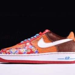 Nike Air Force 1 Low Premium Year Of The Dog replica sneakers featuring a vibrant design celebrating the Year of the Dog with premium materials and craftsmanship, perfect for sneaker enthusiasts.