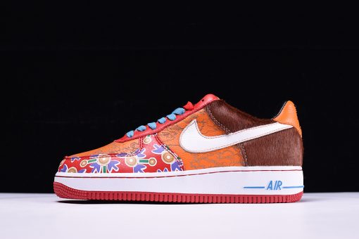 Nike Air Force 1 Low Premium Year Of The Dog replica sneakers featuring a vibrant design celebrating the Year of the Dog with premium materials and craftsmanship, perfect for sneaker enthusiasts.