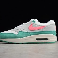 Nike Air Max 1 Watermelon high-quality replica sneakers featuring a vibrant colorway with shades of green, pink, and white, perfect for sneaker enthusiasts looking for stylish and affordable alternatives.