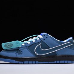 Nike Dunk SB Low Blue Lobster replica sneakers featuring a vibrant blue and red colorway, designed with high-quality materials and attention to detail for sneaker enthusiasts.