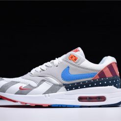 Parra x Nike Air Max 1 Parra high-quality replica sneakers featuring vibrant colors and unique design elements inspired by the original sneaker.