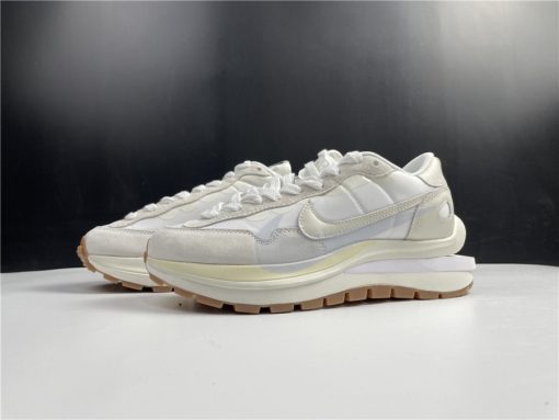 Sacai x Nike Vapor Waffle White Sail replica sneakers featuring a unique layered design, premium materials, and a striking color palette ideal for sneaker enthusiasts and collectors.