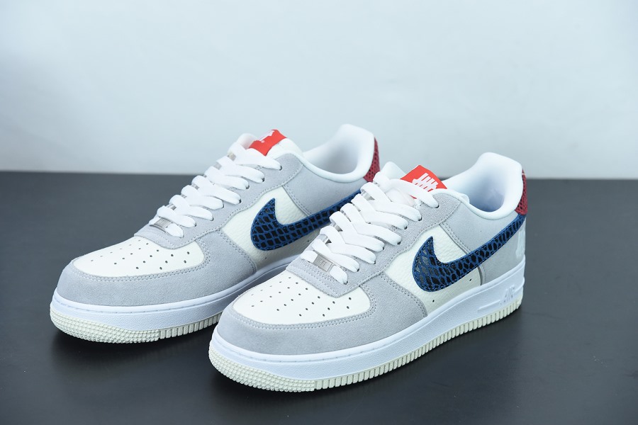 Close-up of the Undefeated X Nike Air Force 1 5 On It, showcasing high-quality replica sneakers with a sleek design, featuring premium materials and distinctive branding, perfect for sneaker enthusiasts and collectors.