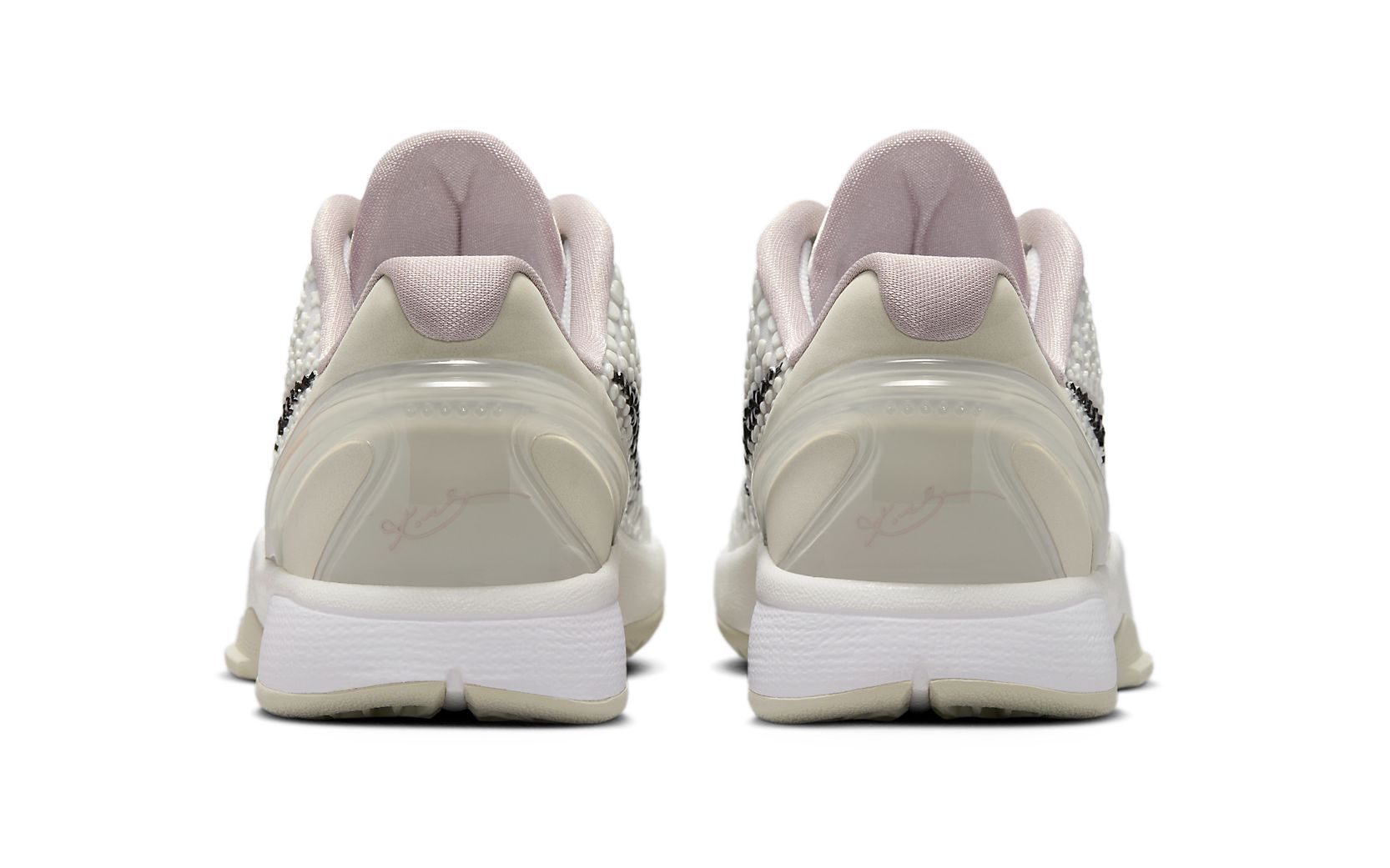 Nike Kobe 6 Protro All Star Sail Fq3546 100 replica sneakers featuring a sleek white and sail colorway, designed for style and comfort, perfect for sneaker enthusiasts and collectors.